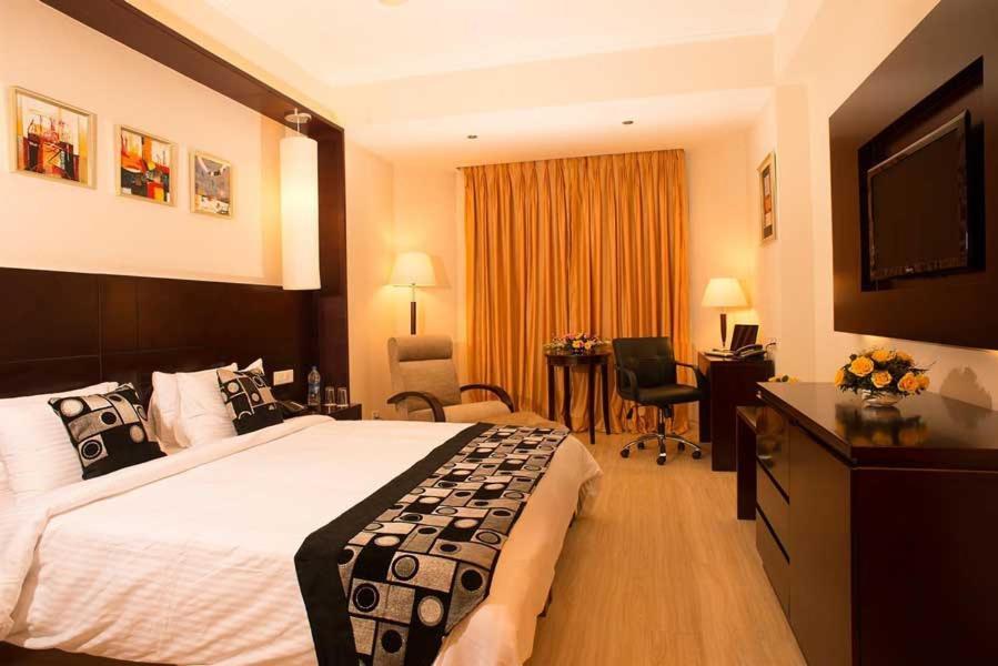Hotel Teo International Near Delhi Airport By-Tu Casa New Delhi Eksteriør billede